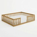 Ver imagem 2 de Cama Montessoriana com Colchão Queen Madeira Maciça Repleta