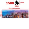 Quebra cabeça 1500 peças panorâmico Skyline de Chicago - Puzzle 100cm x 30cm - adulto - 2