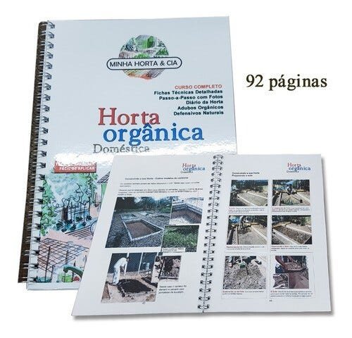 Manual Completo para Horta Orgânica Doméstica - 1