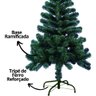 Árvore de Natal Pinheiro Prime Verde 220 Galhos 1,20 Metros Pé de Ferro - Master Christmas - 5
