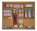 Ver imagem 3 de Guarda Roupa Casal Athos Ripado Cinamomo Off White Ddoro