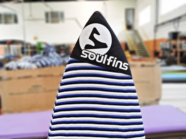 Capa Toalha Camisinha Prancha Surf Soul Fins Até 6'5 - 2