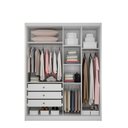 Ver imagem 3 de Guarda-Roupa Moderni com Espelho Neve Novo Horizonte