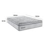Colchão New Freedom Queen Molas Ensacadas com Pillow Top 32x198x158cm Ortobom Cor Branco - 2