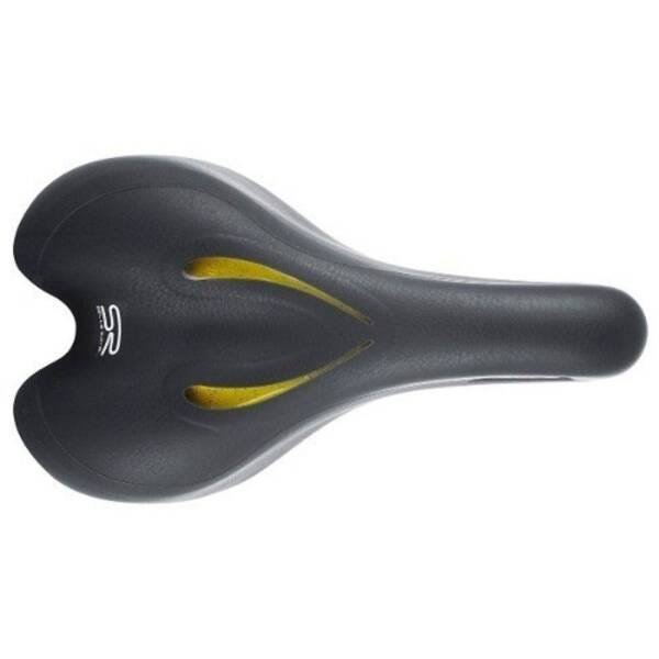 Selim Lookin New Trekking Mtb Gel Roya Ciclo Preto - 1