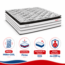 Ver imagem 3 de Colchao Casal D26 188x138cm Silver Care Branco Reconflex