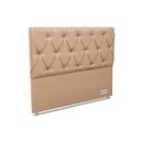 Ver imagem 1 de Cabeceira Cama Box Estofada 195 Murat Facto Clean King 195 - Courano Bege - Ortobom