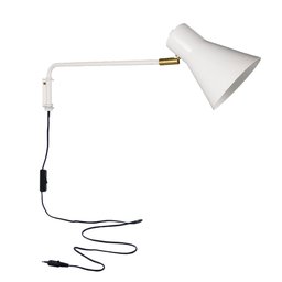 Luminária de Parede Arandela Articulada Eleonor Branco - 1