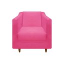 Ver imagem 1 de Poltrona Titânio Suede Pink