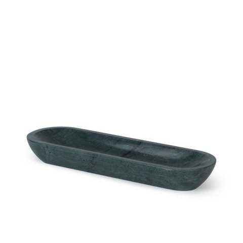 Centro de Mesa Decorativo Oval em Mármore 41cm 21989 Mart