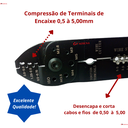 Ver imagem 5 de Alicate Manual P/ Terminal Elétrico Automotivo e Decapador