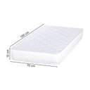 Ver imagem 6 de Quarto de Bebê com Berço, Colchão, Cômoda e Guarda-Roupa Baby Ananda Casatema MadeiraOriginals Bege