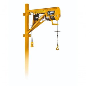 Guincho de Coluna 200 Kg 1,25cv Iv Pólos Trifásico Csm