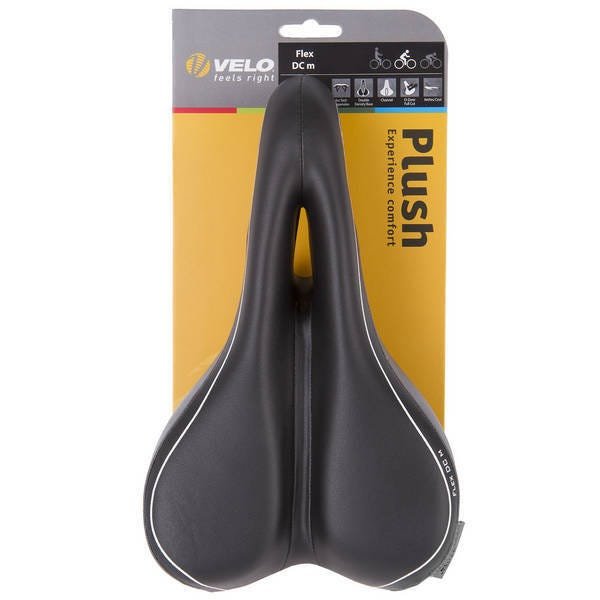 Selim Mtb Vazado Preto Flex Velo Plush - 3