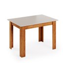 Ver imagem 1 de Mesa de Jantar 4 Lugares Retangular Tampo de MDP Trend Cobre/Blonde - Casa Giulia