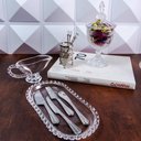 Ver imagem 7 de Conjunto de 06 Colheres com Suporte de Zamac Niquelado Crystal Prata 3734 Lyor