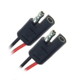 Conector EVUS 35/Z 2 Vias com Fio 1MM Preto MACHO/ Femea C-039 - 1 Conector EVUS 35/Z 2 Vias com Fio 1MM Preto MACHO/ Femea C-039 - 1