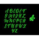 Ver imagem 2 de Marcador Alfabeto Letras Cursivas (maiúsculo e Minúsculo) Mod 1 Tamanho 2 Cm