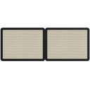 Ver imagem 7 de Cabeceira Queen 160cm e 2 Mesas Laterais 2 Gavetas Industrial Indy A03 Nero - Lyam Decor