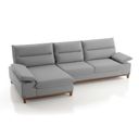 Ver imagem 6 de Estofados Blumenau 3 Lugares Chaise Boucle Cinza