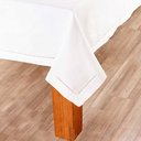 Ver imagem 4 de Toalha de Mesa Quadrada 180x180cm 202 - Rafimex Branca