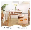 Ver imagem 4 de 10 Toalhas de Mesa Quadrado 70x70 Pvc Cristal Transparente