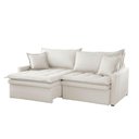 Ver imagem 1 de Sofá Cama 2,7m Elegance Linho Meu Sofá Online