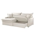 Ver imagem 4 de Sofá Cama 2,7m Elegance Linho Meu Sofá Online