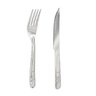 Jogo De Talheres Garfo Faca Inox 24 Peças Linha Goias - 1