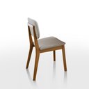 Ver imagem 5 de Mesa de Jantar Benedicta com 6 Cadeiras Class Palha 160cm