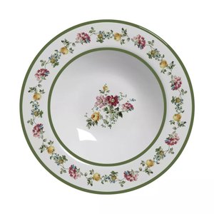 Conjunto com 6 Pratos Fundo Marselha Ø25cm Alleanza Cerâmica