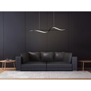 Ver imagem 2 de Luminária de Teto Pendente Coaster Preto Led Taschibra 20w 3000k Luz Quente
