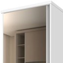 Ver imagem 6 de Armario Multiuso Sapateira 1 Porta com Espelho 00703502 Branco Lpa