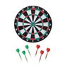 Jogo De Dardos 2 Em 1 Alvo Duplo 30cm Com 6 Dardos - 1