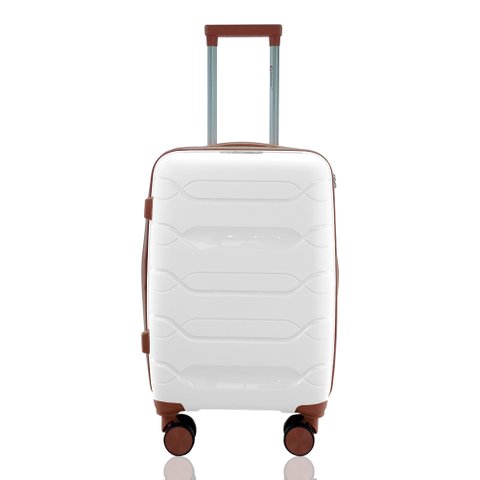 Mala de Bordo 10kg Viagem Expansiva Rígida Polipropileno Cadeado Tsa Rodas Duplas 360° Gladiador P1m