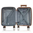 Ver imagem 3 de Mala de Bordo 10kg Viagem Expansiva Rígida Polipropileno Cadeado Tsa Rodas Duplas 360° Gladiador P1m