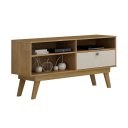 Ver imagem 1 de Rack Valdemóveis Houston Cinamomo para Tv até 50" 1 Porta