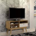 Ver imagem 3 de Rack Valdemóveis Houston Cinamomo para Tv até 50" 1 Porta