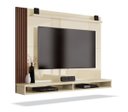 Ver imagem 1 de Painel para TV Dijon Off White com Naturale - Edn Móveis
