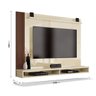 Painel para TV Dijon Off White com Naturale - Edn Móveis - 6