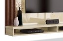Ver imagem 4 de Painel para TV Dijon Off White com Naturale - Edn Móveis