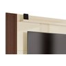 Painel para TV Dijon Off White com Naturale - Edn Móveis - 3