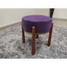 Puff Decorativo Mesinha Roxo 06 Beth - 1