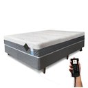 Ver imagem 1 de Colchão De Látex Articulado Cinza Box King 193x203cm