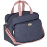 Kit Bolsas Maternidade Jeans E Rosé Denim Plike Baby Jnrse - 2