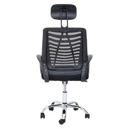 Cadeira de Escritório Presidente Ribs TGT Tela Mesh com Relax - WAW Design - 4