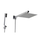 Ver imagem 1 de Ducha Chuveiro Inox 304 20 Cm com Chuveirinho de Mão Abs