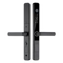 Ver imagem 1 de Fechadura Digital Inteligente S608 Wi Fi Tuya Gancho App Biometria Senha Cartao Preto