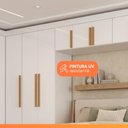 Ver imagem 6 de Guarda Roupas Modulado Closet de Canto Quarto Completo 14 Portas Espaço Cama Queen 1,58m Madrid