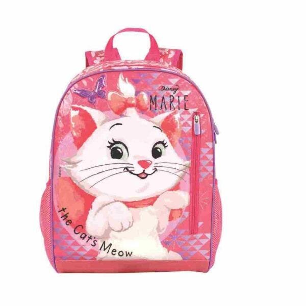 Mochila Infantil Marie Meow com garrafa cantil - 2